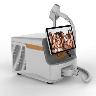 1064nm 808 دیود لیزر ماشین زیبایی قابل حمل با صفحه نمایش بزرگ