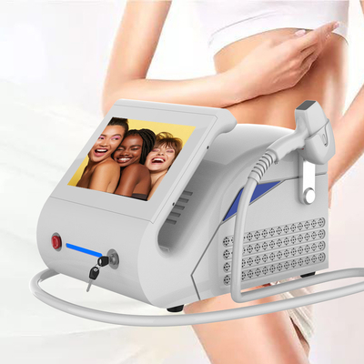 دستگاه لیزری دیود قابل حمل 3 طول موج 1800W دستگاه حذف موهای صورت دائمی
