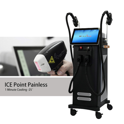 808nm 810nm دو در یک دیود لیزر مو پاک کننده ماشین سالن MDSAP تایید شد