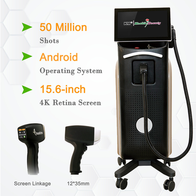 2023 Ice Platinum 808nm Diode Hair Removal Handle با سی دی دستی و آموزش آنلاین