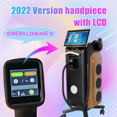 2023 Ice Platinum 808nm Diode Hair Removal Handle با سی دی دستی و آموزش آنلاین