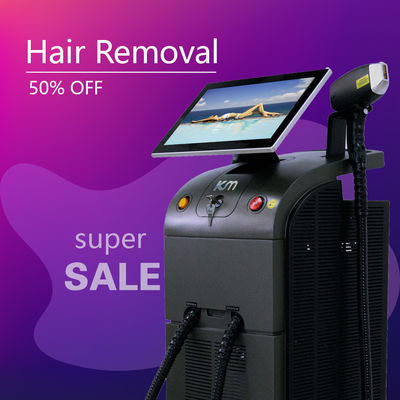 دستگاه لیزری ضد موی دیود با سیستم خنک کننده یکپارچه برای کاهش سرخ شدن پوست و ناراحتی