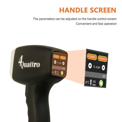 دستگاه لیزر موهای زائد دیود دستی که سرعت درمان بالایی دارد و عملکرد ایمنی را ارائه می دهد، ایده آل برای مراکز پوست