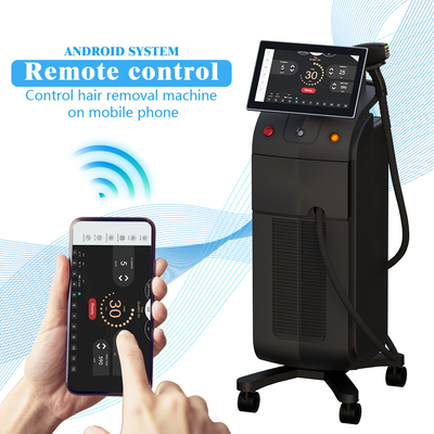 قدرت بالا 1600W 2000W 2024 بدون درد تیتانیوم یخ لیزر دیود مو پاک کننده با موج سهگانه