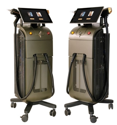 XL Ice Titanium 808 810nm Diode Trio Laser Hair Removal Q Switch ND YAG لیزری برای حذف خالکوبی