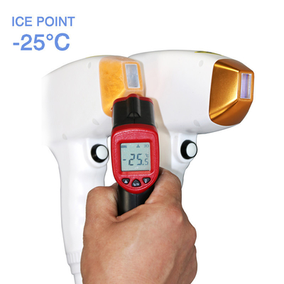 سیستم سوپر کولینگ دیود لیزر موهای دور کننده لیزر تیتانیوم 755/808/1064nm ICE