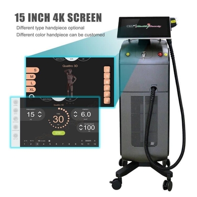 1600W منبع برق 808nm دیود لیزر XL Hair Removal Epliator برای سبک ثابت