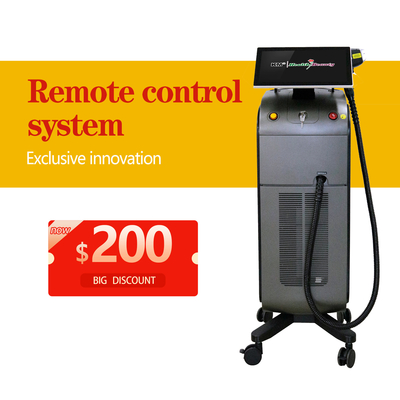 1600W منبع برق 808nm دیود لیزر XL Hair Removal Epliator برای سبک ثابت