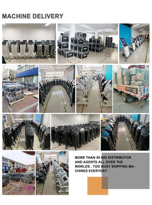 دستگاه لیزر موهای زائد چند منظوره با پشتیبانی از عرض پالس های مختلف برای کاهش دائمی موهای زائد