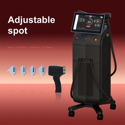 دستگاه 3D 810Nm Laser Hair Removal با سرویس سفارشی و اندازه نقطه 15*27 میلی متر