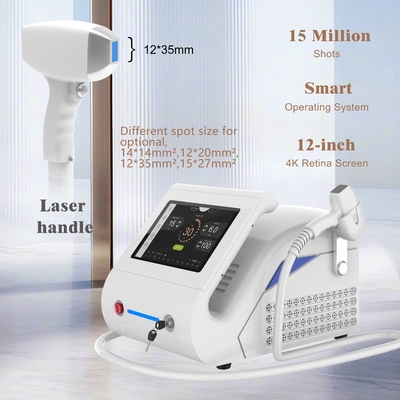 KM LASER Shell 808nm دیود لیزر موهای پاک کننده قابل سفارشی با لوگو مشتری