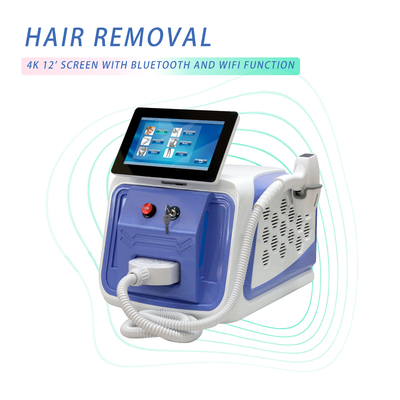 دستگاه حذف موهای لیزری دیود 800 وات 755nm 1064nm 808nm Trio Laser Machine