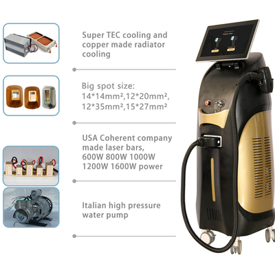 OEM Salon Laser Hair Removal Machine Diode 808 دستگاه لیزر زبان های انگلیسی گزینه ای