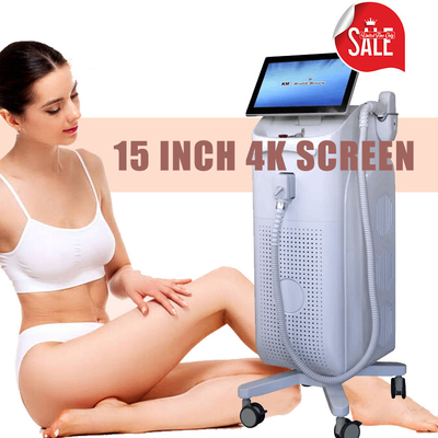 دستگاه لیزری حذف مو 800W - 1600W دیود 3 امواج 808nm 755nm 1064nm