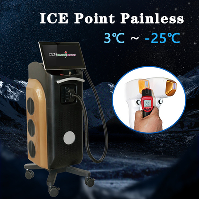 KM Diodo Trio Diode Laser XL Ice 808nm ماشین مو پاک کن سفارشی