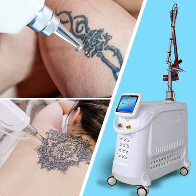 OEM ODM ماشین پاکسازی خال کوبی لیزر پیکوسکن با صفحه لمسی 15 اینچی