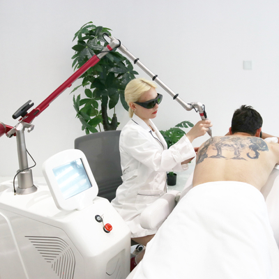 1064nm Q Switched Nd Yag Laser Picosecond دستگاه حذف خالکوبی سبک ثابت