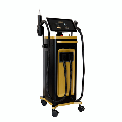 دستگاه دیود لیزری 2 در 1 لغو خالکوبی قابل حمل و ثابت 810nm 808nm Q-Switched ND Yag Diode Laser 810nm